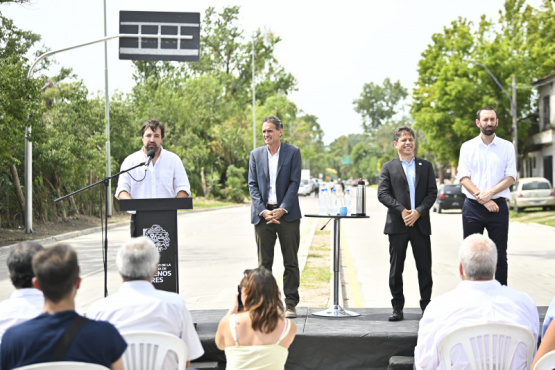 Se inauguró la obra que mejora la conexión entre Hurlingham y Tres de Febrero