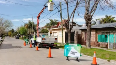 NUEVAS LUCES PARA NUESTRA CIUDAD: AVANZA LA PRIMERA ETAPA DEL PLAN INTEGRAL DE RECAMBIO LUMÍNICO